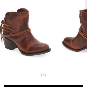 Freebird, Casey Bootie. Cognac size 10
